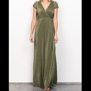 Baltic Born Athena Pleated Bridesmaid Dress